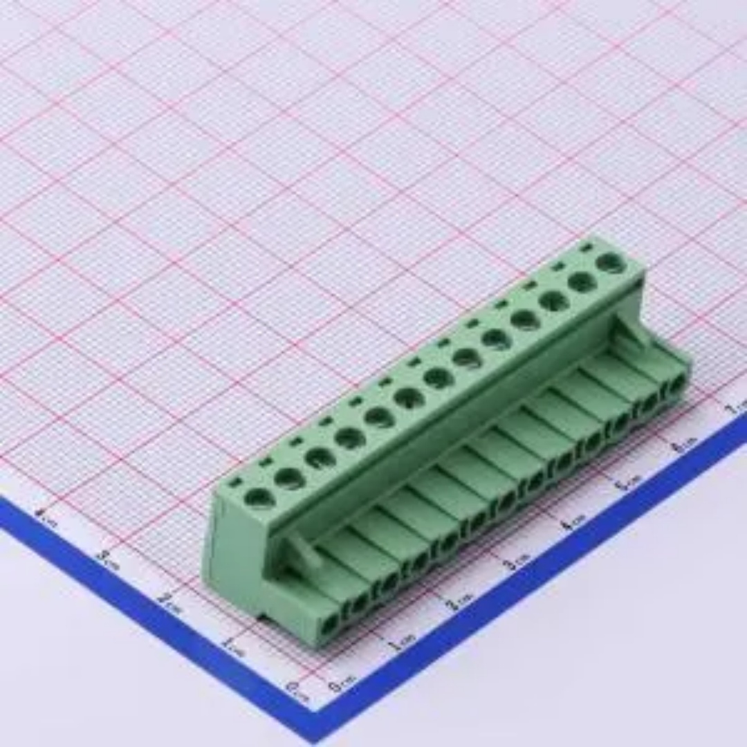WJ2EDGK-5.08-13P 插拔式5.08mm接线端子 1x13P 排数 1 每排P数13