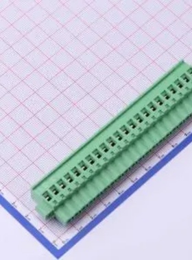 WJ2EDGKBM-5.08-22P插拔式5.08mm接线端子螺钉固定1x22P每排P数22