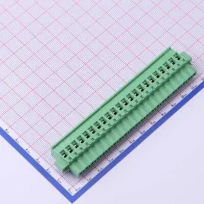 WJ2EDGKBM-5.08-22P插拔式5.08mm接线端子螺钉固定1x22P每排P数22