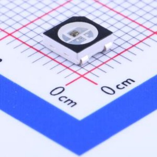 LED(内置IC)RGB三色WS2812B-B/W封装SMD5050黑支架适合黑结构产品
