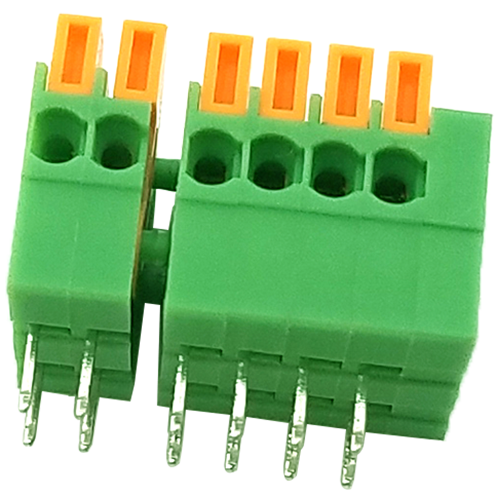 弹簧式PCB接线端子DG141R 141R 2.54mm FFKDS/V 连接器接插件