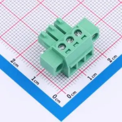 WJ15EDGKM-3.81-3P 插拔接线端子3.81mm带耳朵 1X3P 螺丝法兰固定