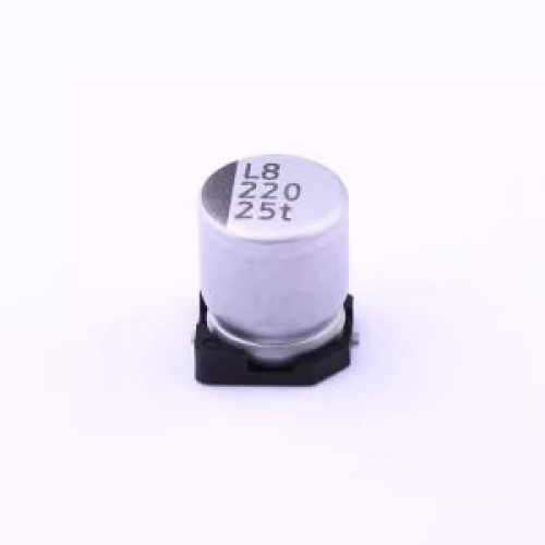 220uF±20%25VV贴片型SMDD6.3xL7.7mm铝电解电容VZT221M1ETR-0607