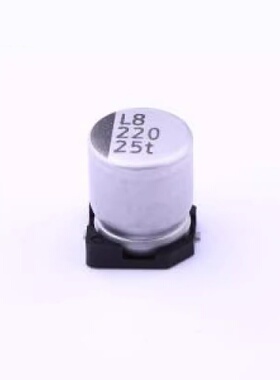 220uF±20%25VV贴片型SMDD6.3xL7.7mm铝电解电容VZT221M1ETR-0607