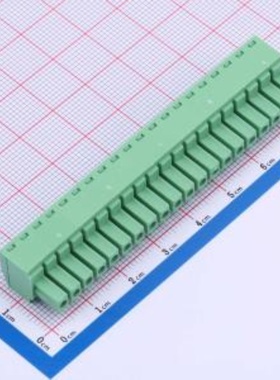 WJ15EDGK-3.81-20P-14-00A插拔式接线端子3.81mm 1x20P 每排P数20