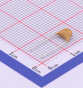 CT4-0805B103K500F3直插独石电容10nF  ±10%  50V 插件,P=5.08mm