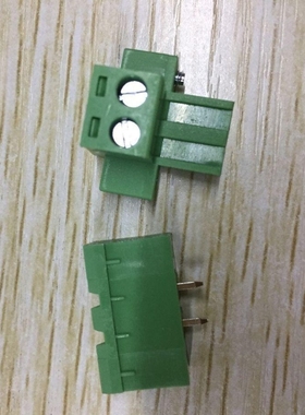 接线端子 工厂直销 插拔式接线端子JM2EDGKM/VM-5.08-2P 带耳整套