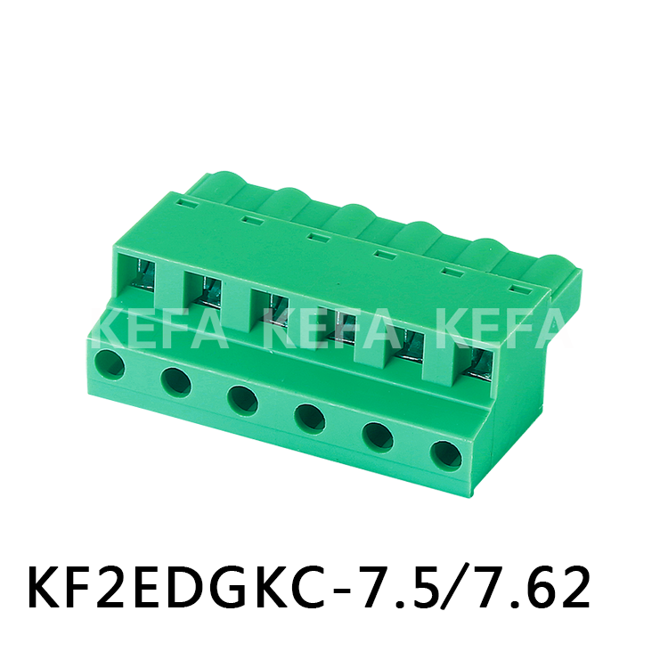 2EDGKC -7.5/7.62插拔式PCB接线端子 FRONT MSTB 2.5 ST连接器