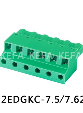 2EDGKC -7.5/7.62插拔式PCB接线端子 FRONT MSTB 2.5 ST连接器
