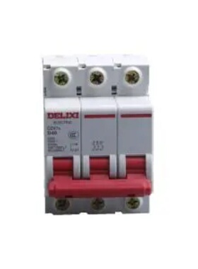 DELIXI德力西 DZ47系列 DZ47SN3D40 微型断路器 DZ47s D型 3P 40A