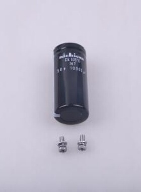 螺栓型铝电解电容 10000uF ±20% 50V 3件套封装：螺栓,D35xL80mm