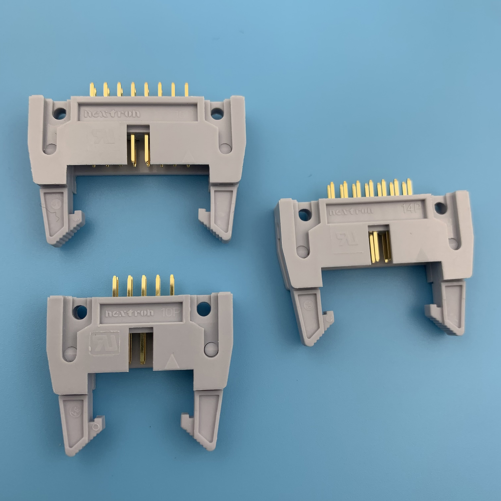 正凌精工科发高正卡钩牛角插座DC2 10-64PS 直针牛角插座2.54间距