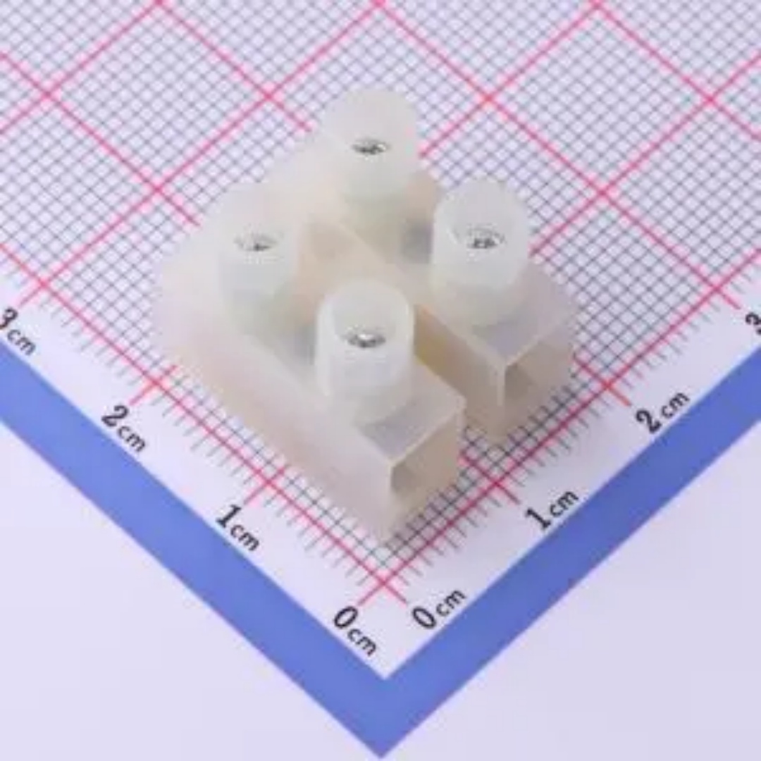 WJ10H-10.0-2P-17-00A栅栏式白色接线端子管型贯通式无引脚10.0mm