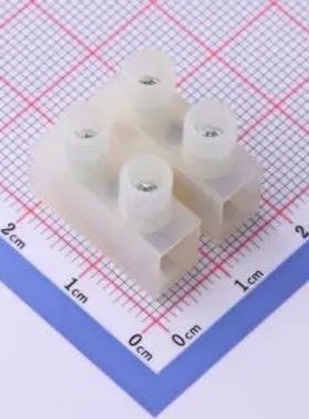 WJ10H-10.0-2P-17-00A栅栏式白色接线端子管型贯通式无引脚10.0mm
