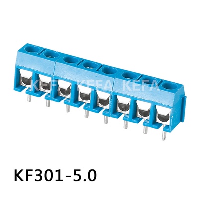 科发电子螺钉式PCB接线端子 KF301-5.0mm 2P/3P 间距5.0MM 绿色
