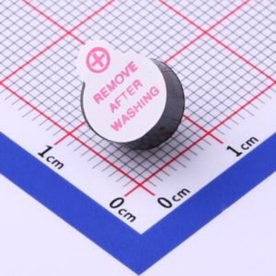 电磁式有源(内含驱动线路)一体蜂鸣器 HNB09A03  封装 插件,D=9mm