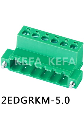 插拔式PCB接线端子 KF2EDGRKM-5.0/5.08 间距5.0/5.08MM 空中对接