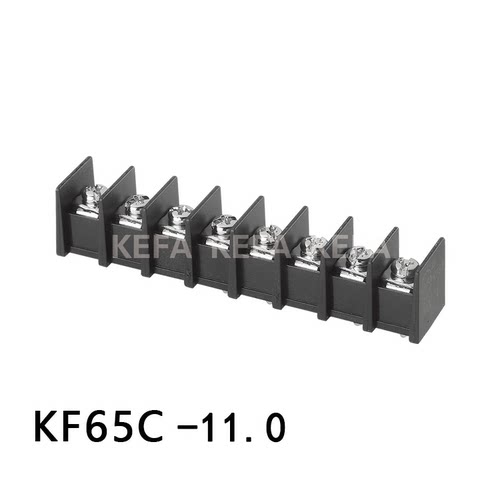 科发 接线端子 接插件 KF65C 间距11MM 极数2P-30P 黄铜镀锡