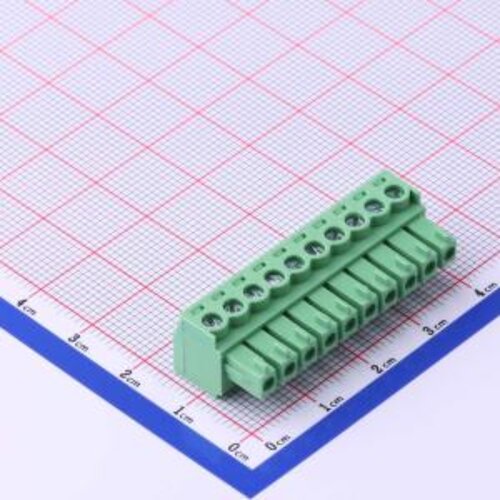 WJ15EDGK-3.81-10P 插拔式接线端子3.81mm 1x10P 排数1 每排P数10