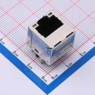 HY951180A 以太网连接器(RJ45 RJ11) 带LED封装 插件管装 30个/管