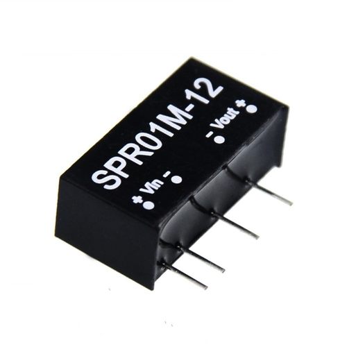 SMU01M-12 1W 12V-12V非稳压单路出明纬DC-DC模块电源