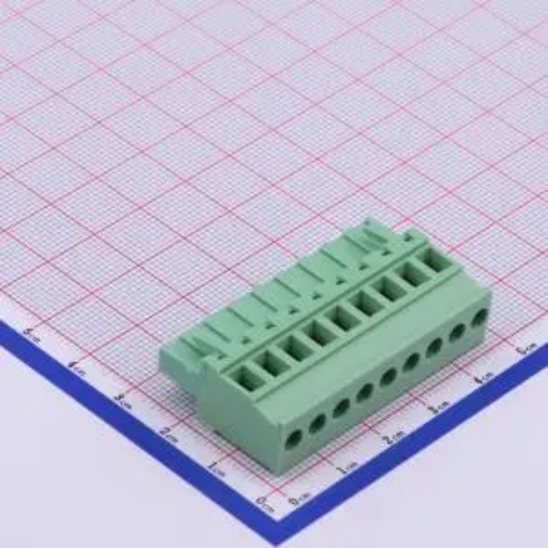 WJ2EDGKA-5.08-09P 插拔式5.08mm接线端子 1x9P 排数 1 每排P数 9