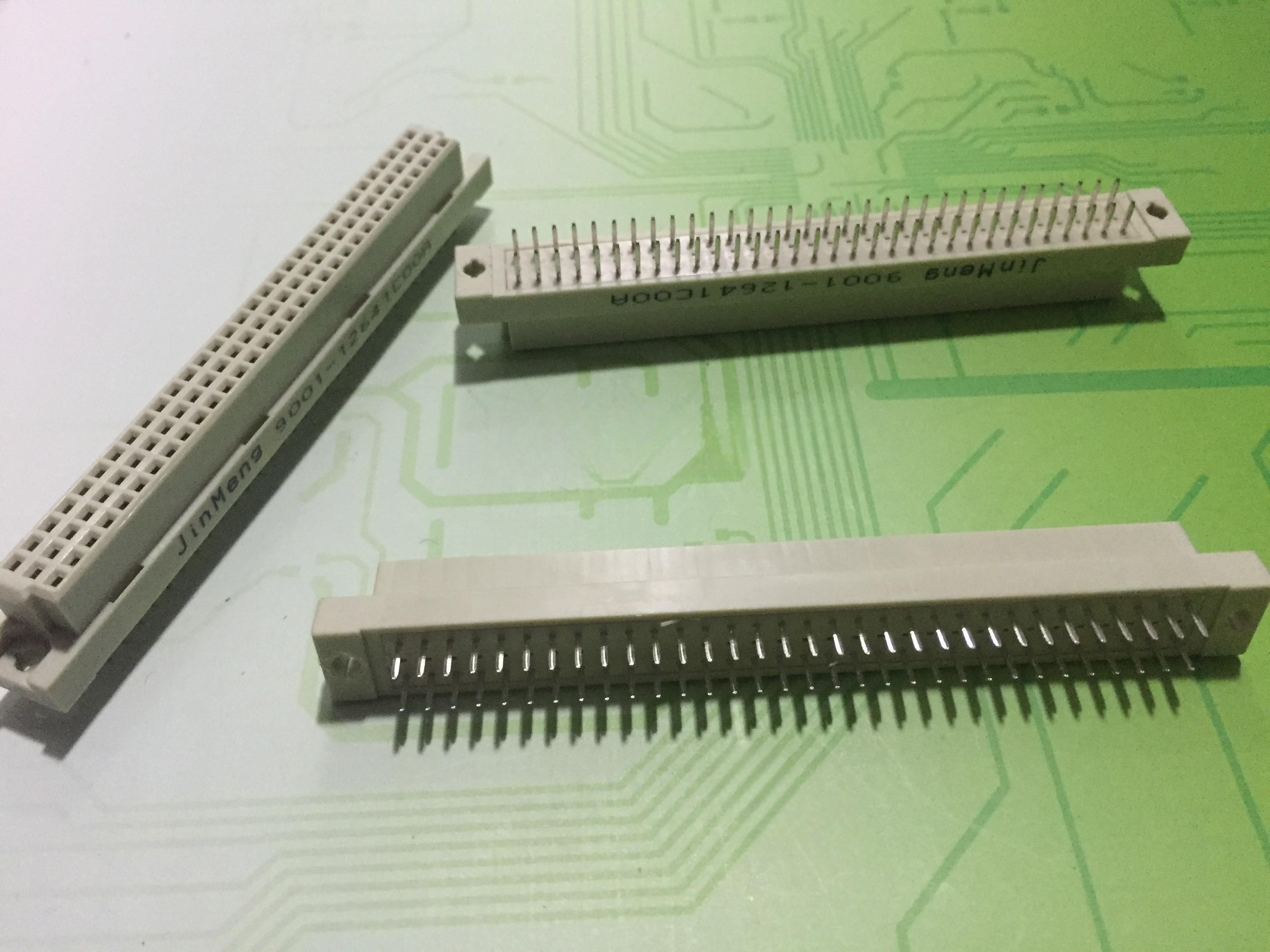 欧式插座 连接器 JinMeng9001-12641COOA 364直孔