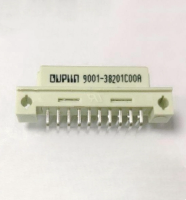 欧式插座 9001-38201C 220弯孔 接插件厂家直销 2*10P