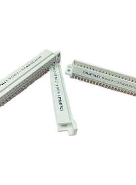 接插件 欧式插座  9001-37481 COOA 248 直针 2*24P 180度