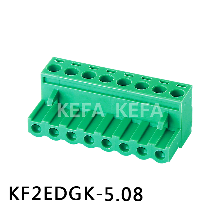 科发电子 接线端子 KF2EDGK/R-5.08-10P 弯脚90度 间距5.08 整套