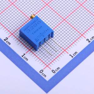 3296W-1-202LF可调电阻/电位器 2kΩ ±10%封装 SIP-3P,9.5x4.8mm
