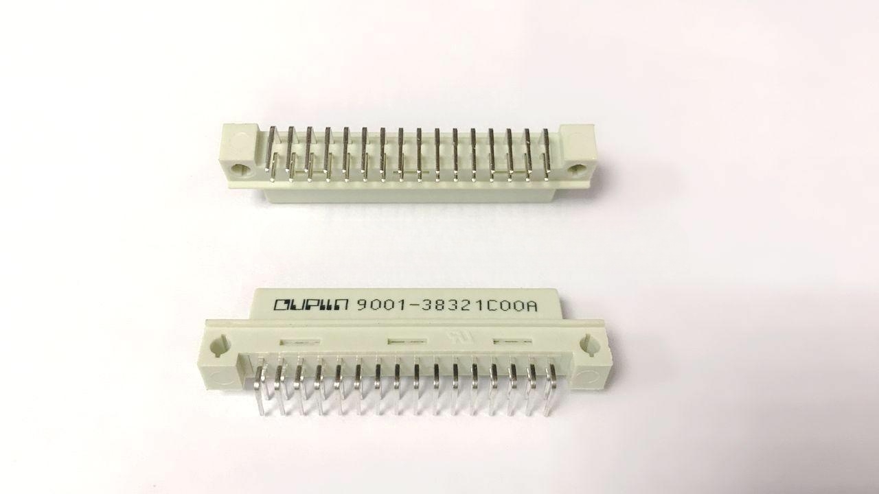 欧式插座 OUPLLN 9001-38321COOA 接插件 232弯孔 2*16PIN