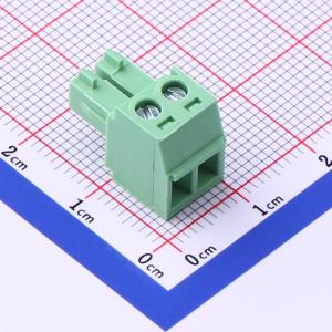 WJ15EDGK-3.81-2P 插拔式接线端子3.81mm 1x2P 排数:1 每排P数:2