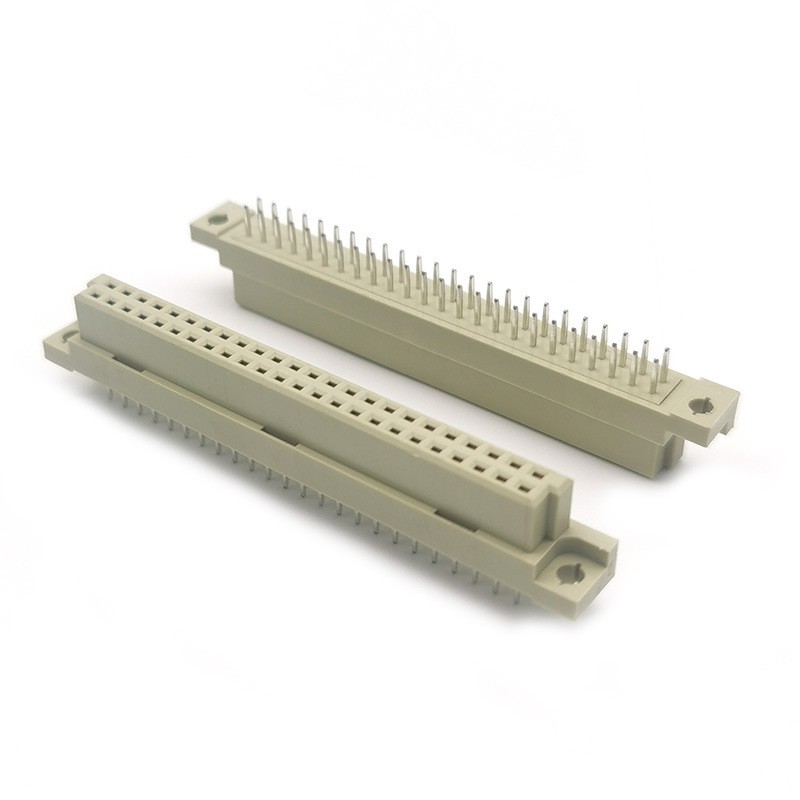 接插件 欧式插座 9001-36481COOA 248直孔 2*24P 180度