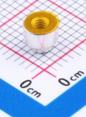 SMTWEM225STR 电路板表贴贴片圆螺母柱PCB贴片连接器M2X2.5铁镀锡