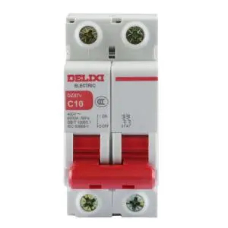 DELIXI(德力西) DZ47V2C10 小型断路器 DZ47v C型 2P 10A