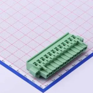 5.08mm接线端子螺钉固定1x12P每排P数12 12P插拔式 WJ2EDGKAM 5.08