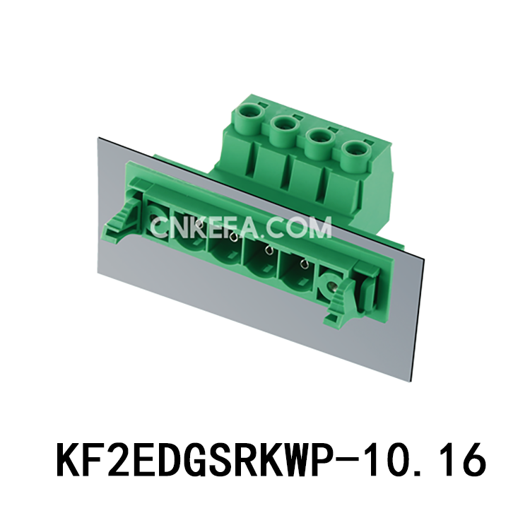 科发2EDGSRKWP 间距10.16mm 插拔式PCB接线端子