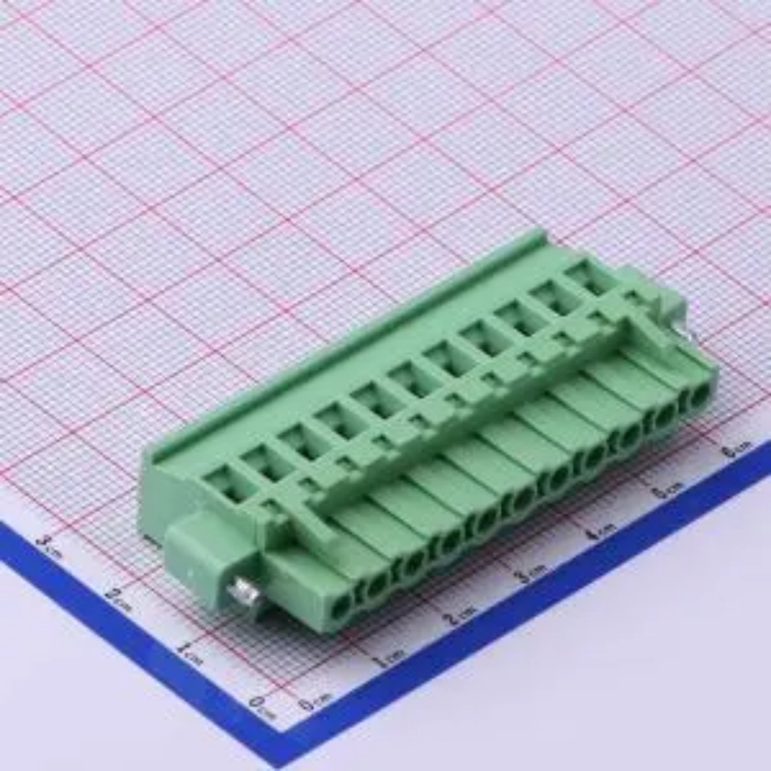 WJ2EDGKAM-5.08-11P插拔式5.08mm螺丝固定接线端子 1x11P