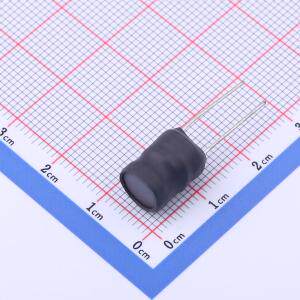 PDPTAT0810-101K 色环/插件工字电感100uH±10%2A 封装D9.5xL12mm