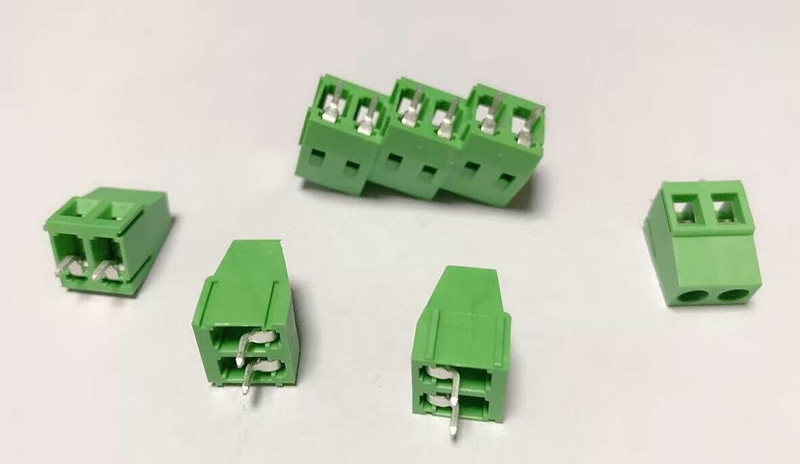 螺钉式 接线端子 DB128V-5.08  2P 3P 铜环保 直插 可拼