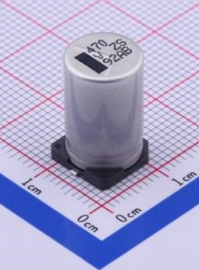 470uF ±20% 35V 固液混合D10xL16.5mm铝电解电容器 EEHZS1V471P