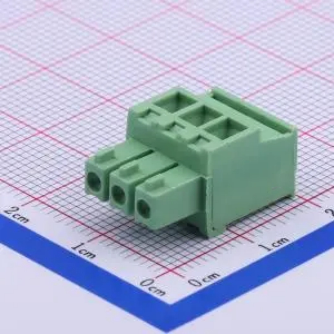 WJ15EDGKA-3.81-3P 插拔接线端子3.81mm绿色1x3P 排数:1 每排P数3