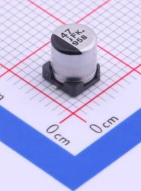 47uF ±20% 6.3V贴片型铝电解电容EEEFK0J470AR 封装SMDD5xL5.8mm