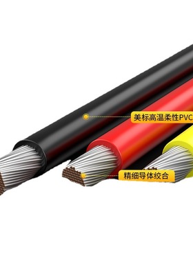 东莞胜牌供应美标11267-20AWG耐压抗拉耐磨种类齐全PVC高压电源线