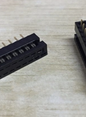 焊板式 压线 间距2.0MM DC4-20P 2.0 FD-20P 扁平电缆连接器