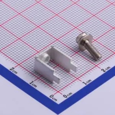 PCB焊接端子 MFB02323 外配螺栓2件套 50A M3螺钉 H=13.5螺钉端子