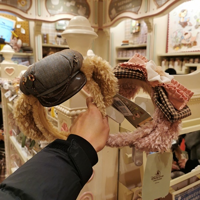 2025小小读书系列达菲雪莉玫毛绒发箍