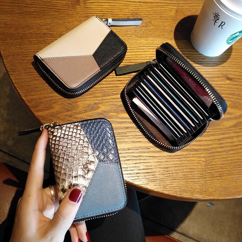 2026新款真皮卡包女小巧精致高档风琴大容量多卡位高级感防消磁