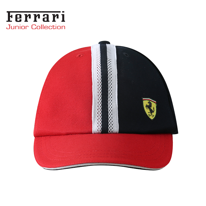 Ferrari/法拉利童装儿童LOGO印章拼色棒球帽2021春夏在类目 童装/婴儿装/亲子装, 其它中 - 来自Buy2taobao.com提供专业的淘宝代购服务